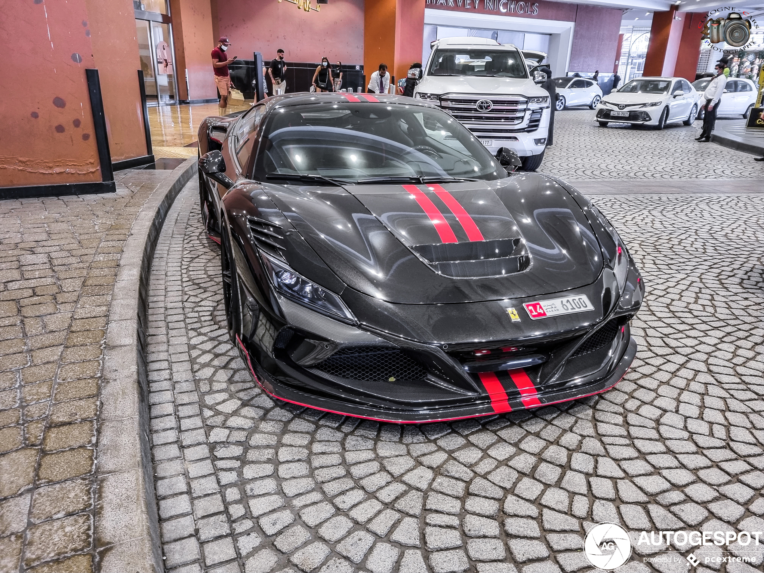 Spotten in Dubai nog altijd genot: Ferrari Keyvany F8 835 SuperTributo