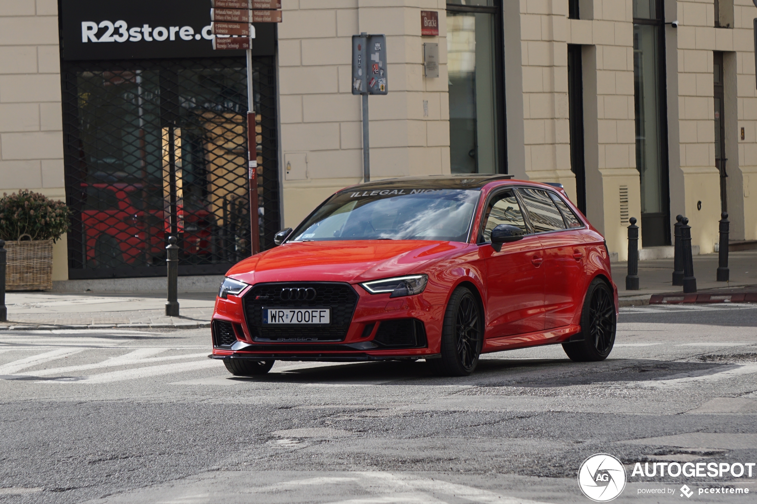 Audi RS3 Sportback 8V 2018