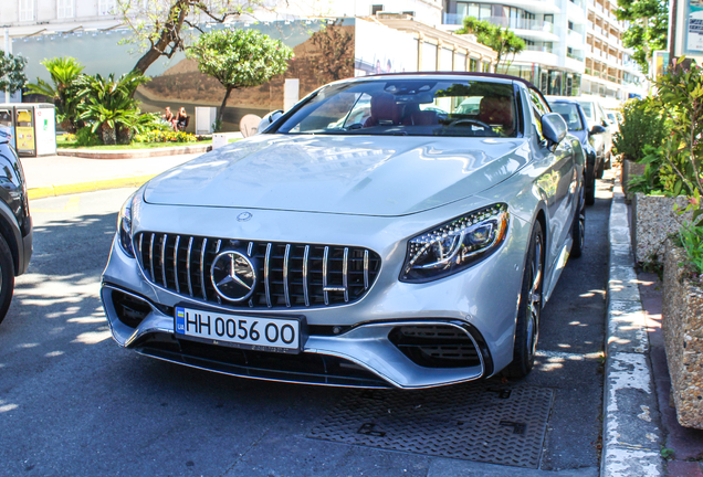 Mercedes-AMG S 63 Convertible A217 2018