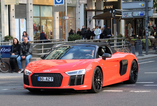 Audi R8 V10 Plus Spyder 2017