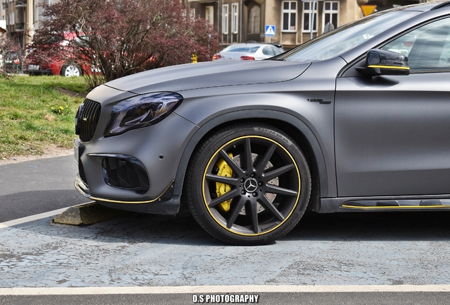 Mercedes-AMG GLA 45 X156 Yellow Night Edition