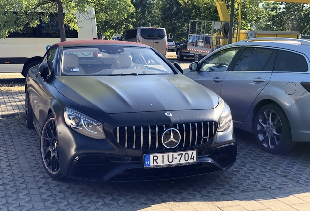 Mercedes-AMG S 63 Convertible A217 2018