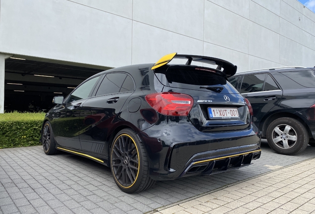 Mercedes-AMG A 45 W176 Yellow Night Edition