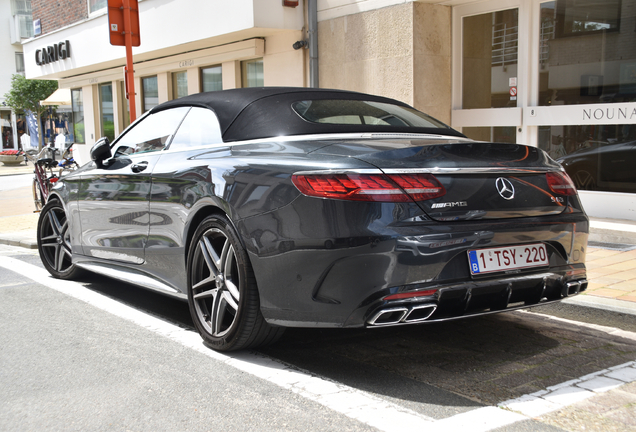 Mercedes-AMG S 63 Convertible A217 2018