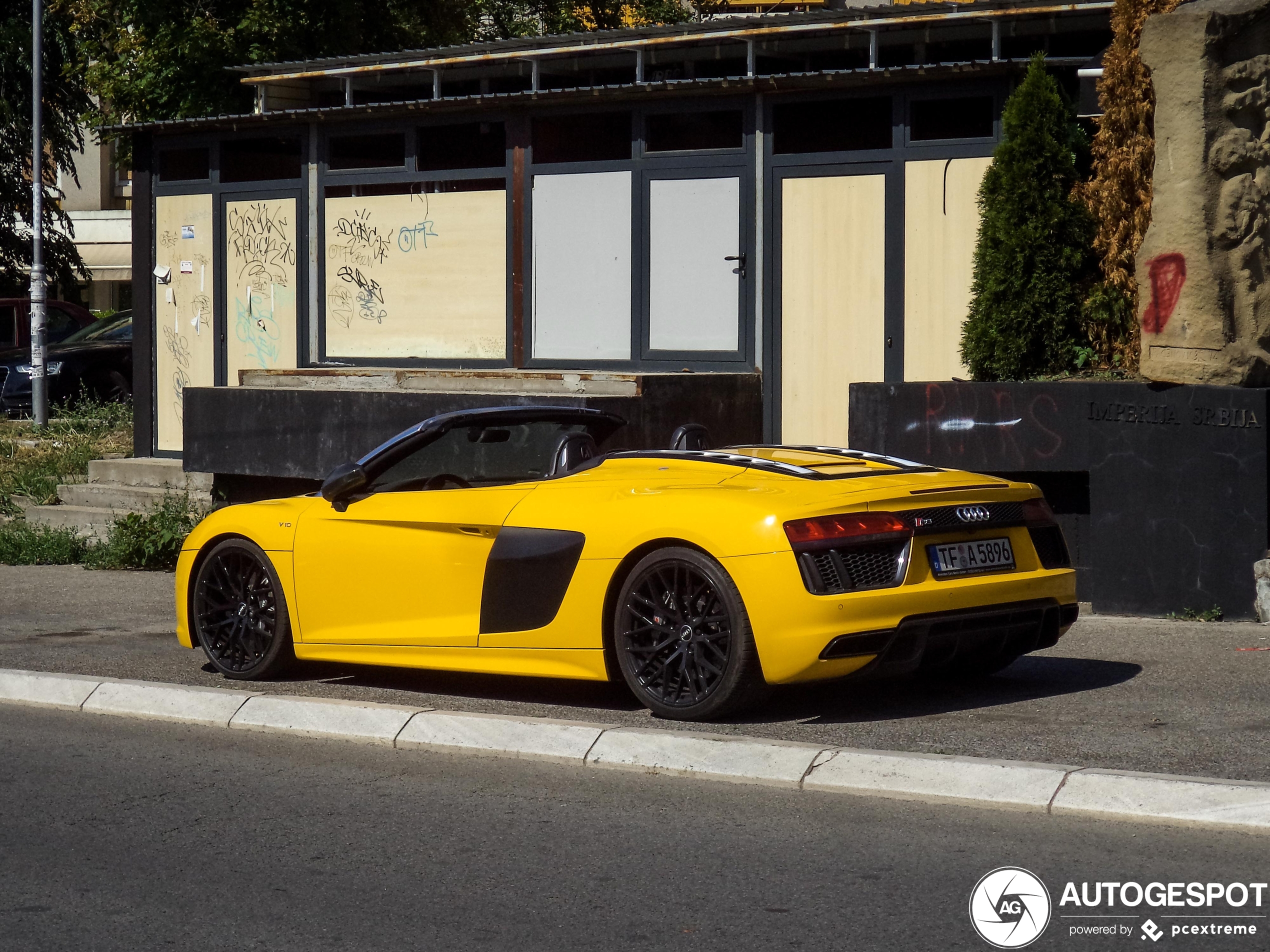 Audi R8 V10 Spyder 2016