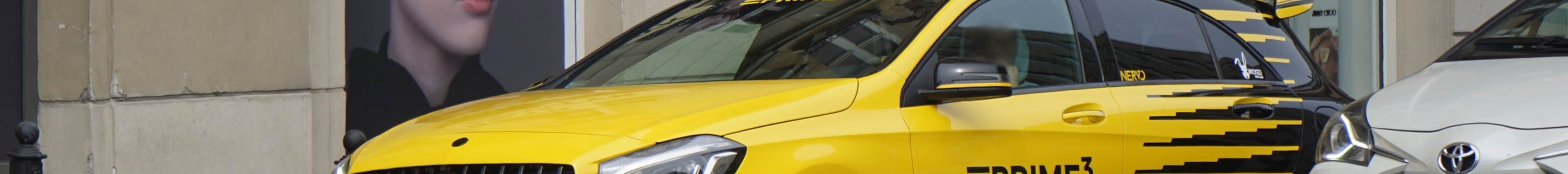 Mercedes-AMG A 45 W176 Yellow Night Edition