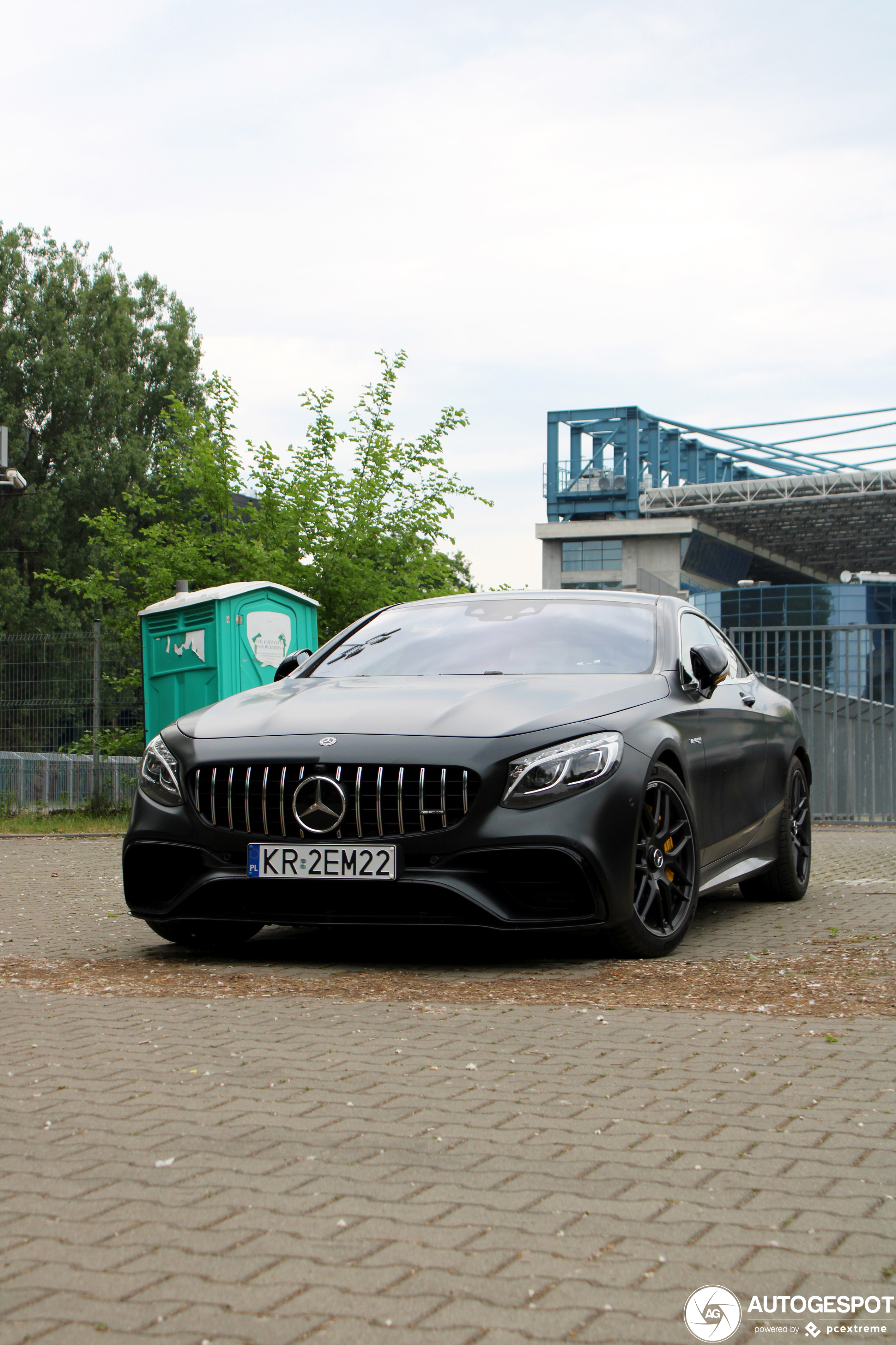 Mercedes-AMG S 63 Coupé C217 2018 Yellow Night Edition