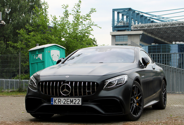 Mercedes-AMG S 63 Coupé C217 2018 Yellow Night Edition