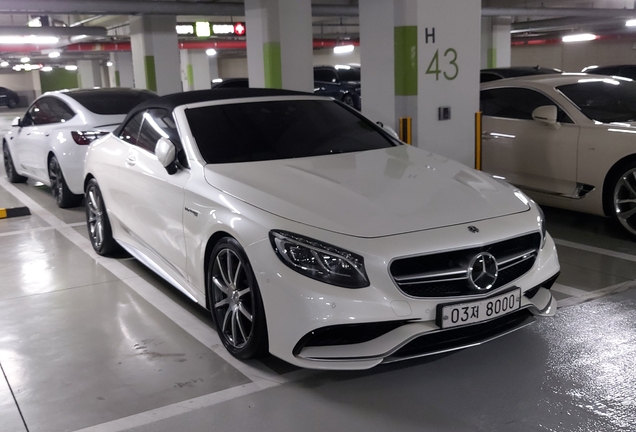 Mercedes-AMG S 63 Convertible A217