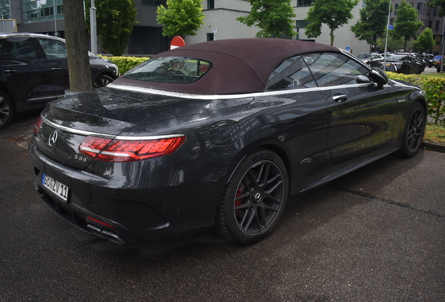 Mercedes-AMG S 63 Convertible A217 2018