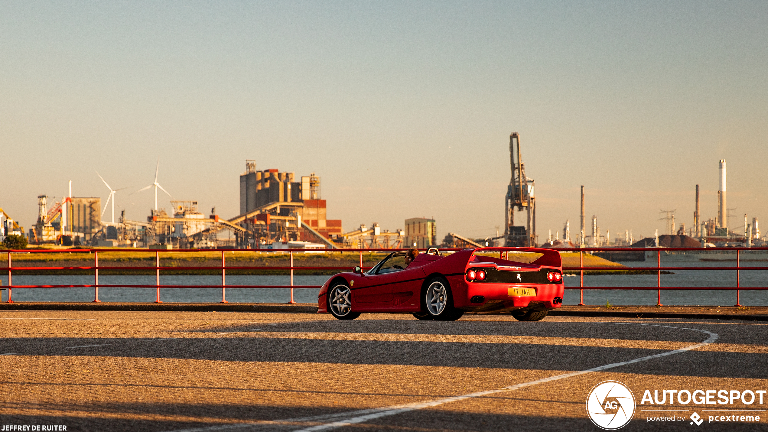 Ferrari F50 heeft het land weer verlaten