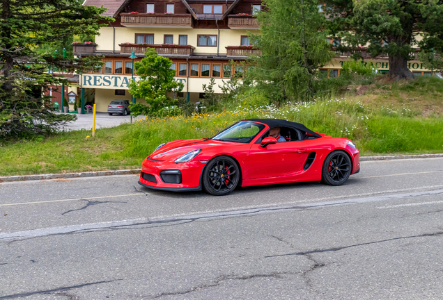 Porsche 981 Boxster Spyder