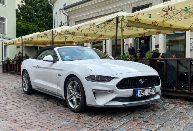 Ford Mustang GT Convertible 2018