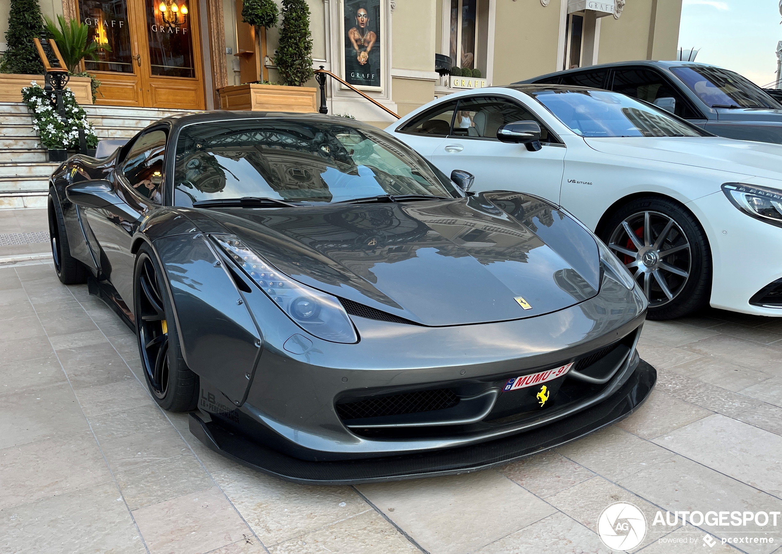 LB特注 Liberty Walk 1/18 Ferrari 458Italia LB特注 Liberty Walk 1/18 Ferrari 458Italia RARE* AGU Model 1/18