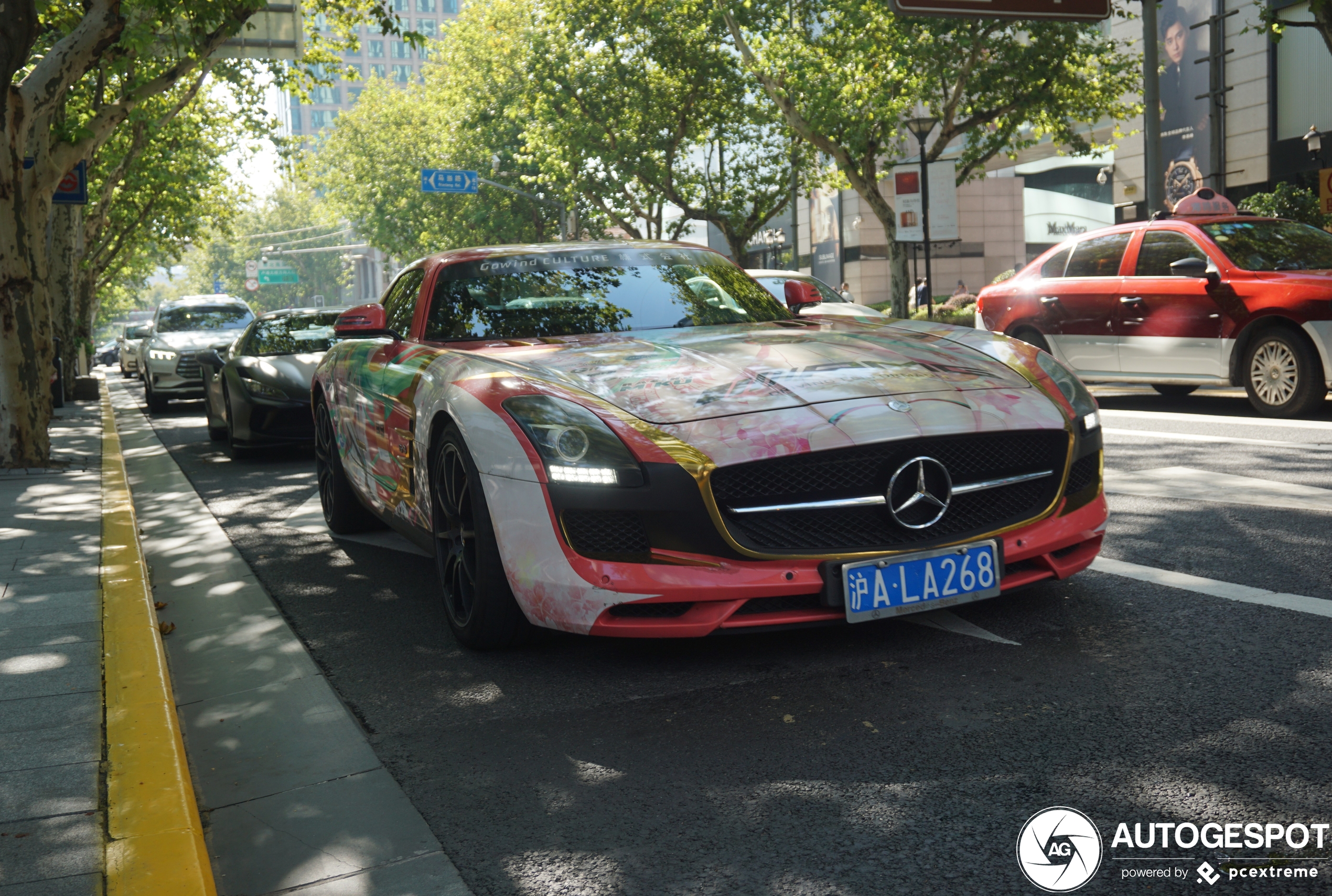 Mercedes-Benz SLS AMG 45th Anniversary China Limited Edition