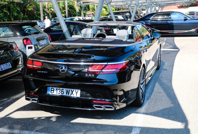 Mercedes-AMG S 63 Convertible A217 2018