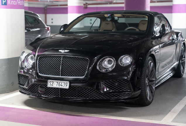 Bentley Continental GTC Speed 2016