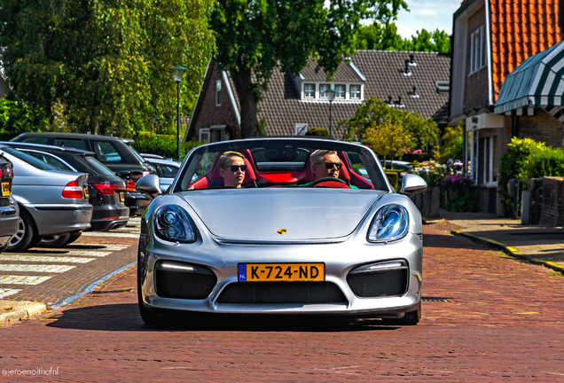 Porsche 981 Boxster Spyder