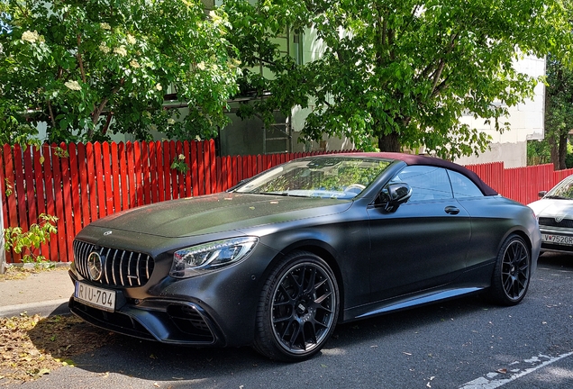 Mercedes-AMG S 63 Convertible A217 2018