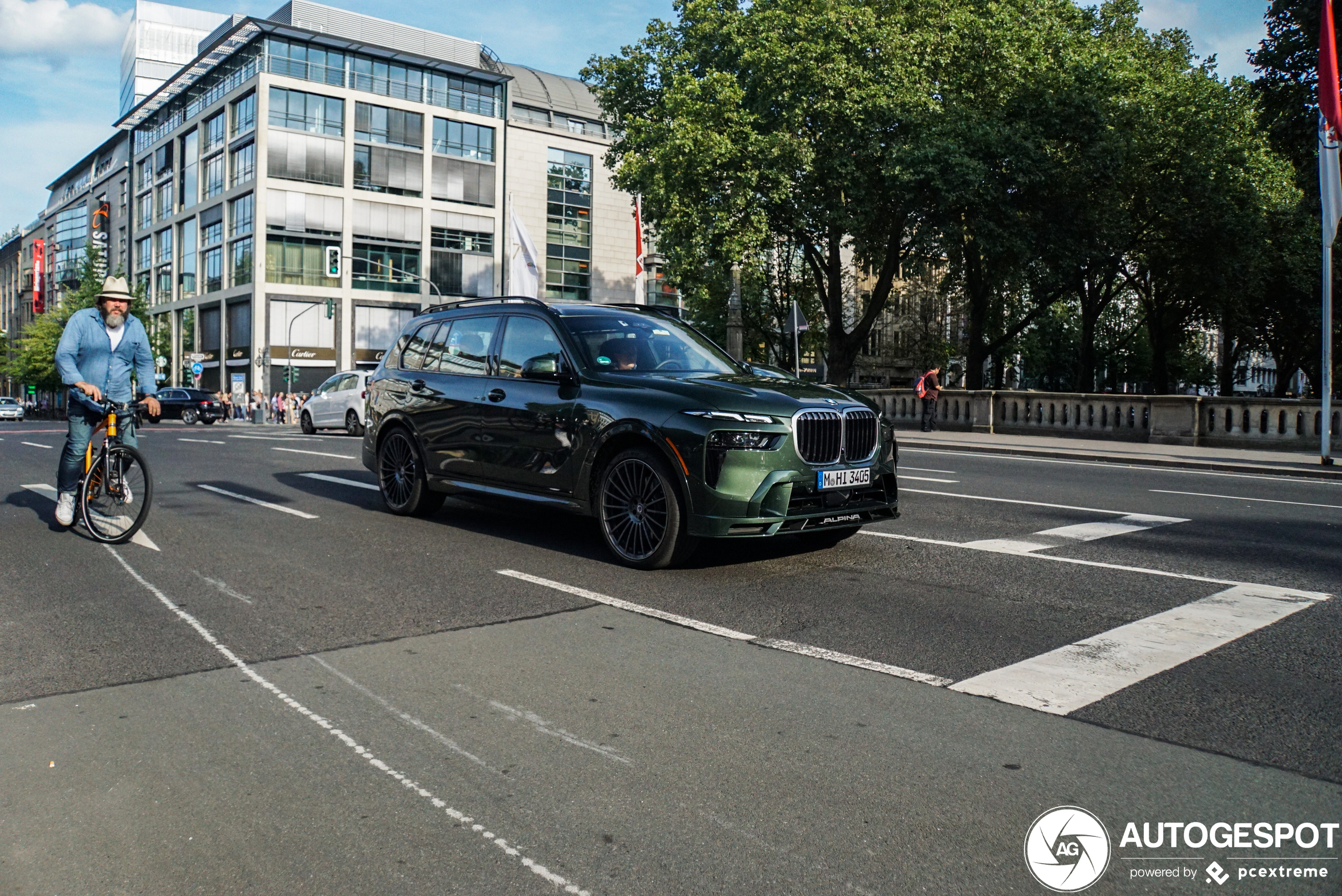 Alpina XB7 in Düsseldorf is een primeur