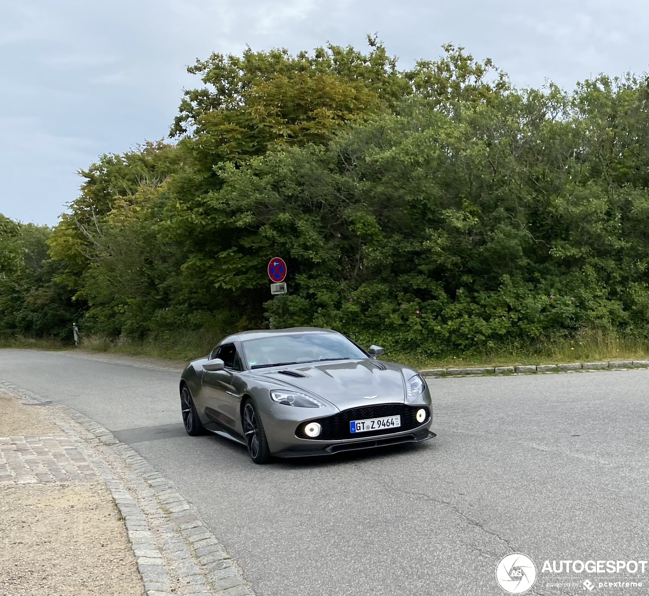 Aston Martin Vanquish Zagato duikt op in Duitsland