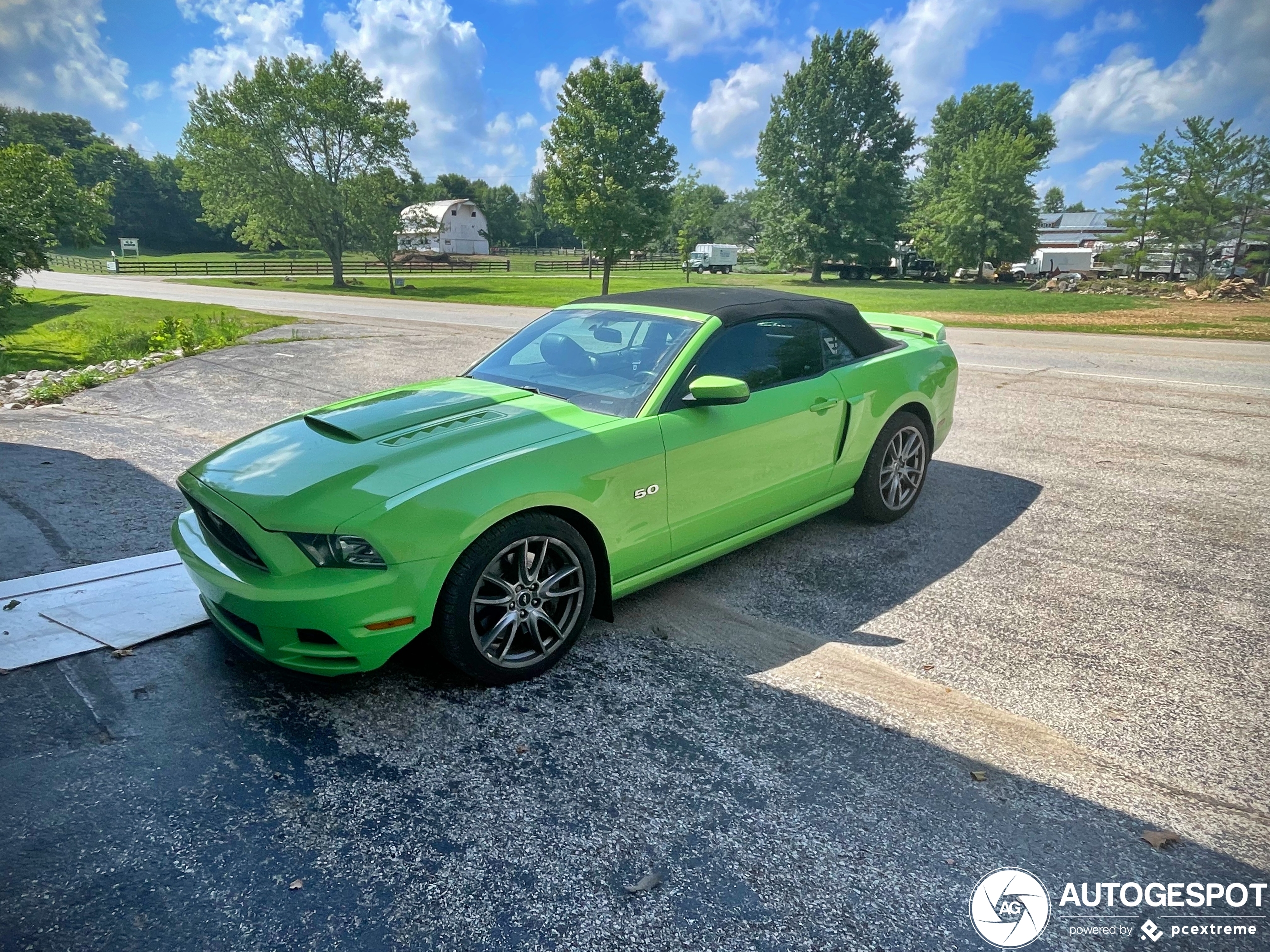 Ford Mustang GT Convertible 2013