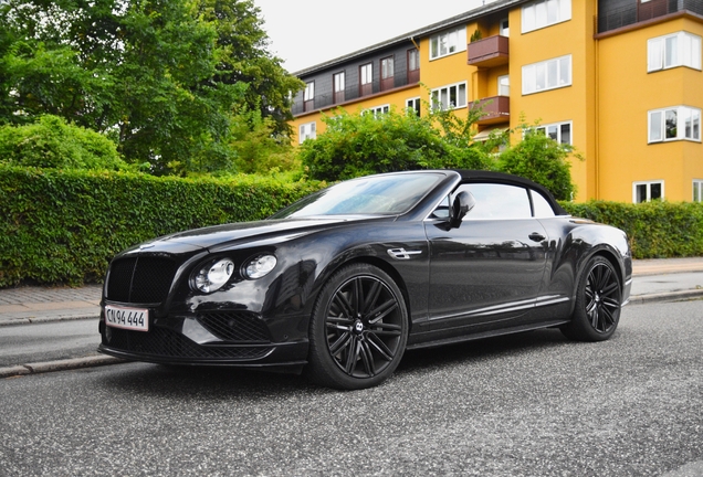 Bentley Continental GTC Speed 2016