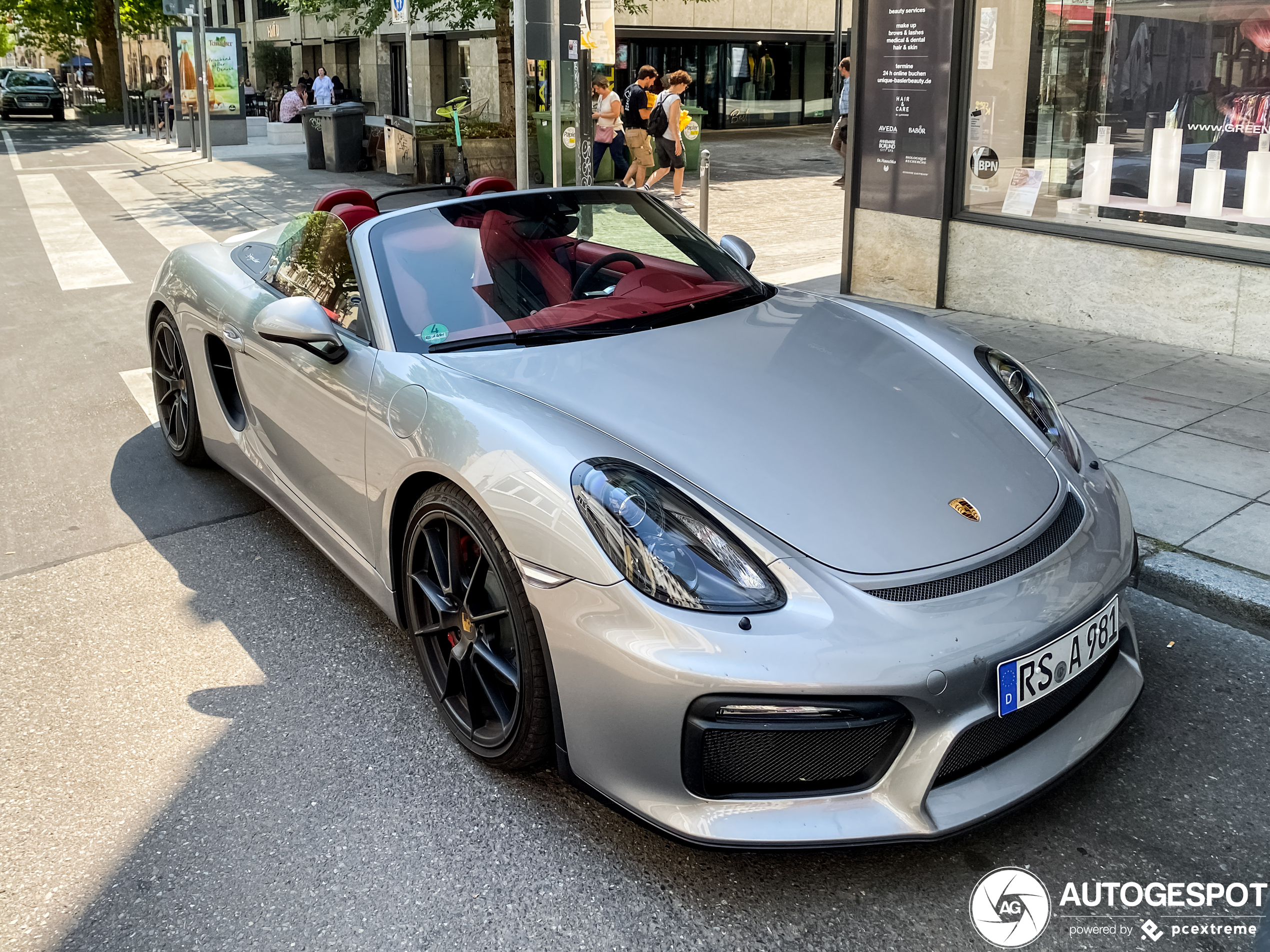 Porsche 981 Boxster Spyder