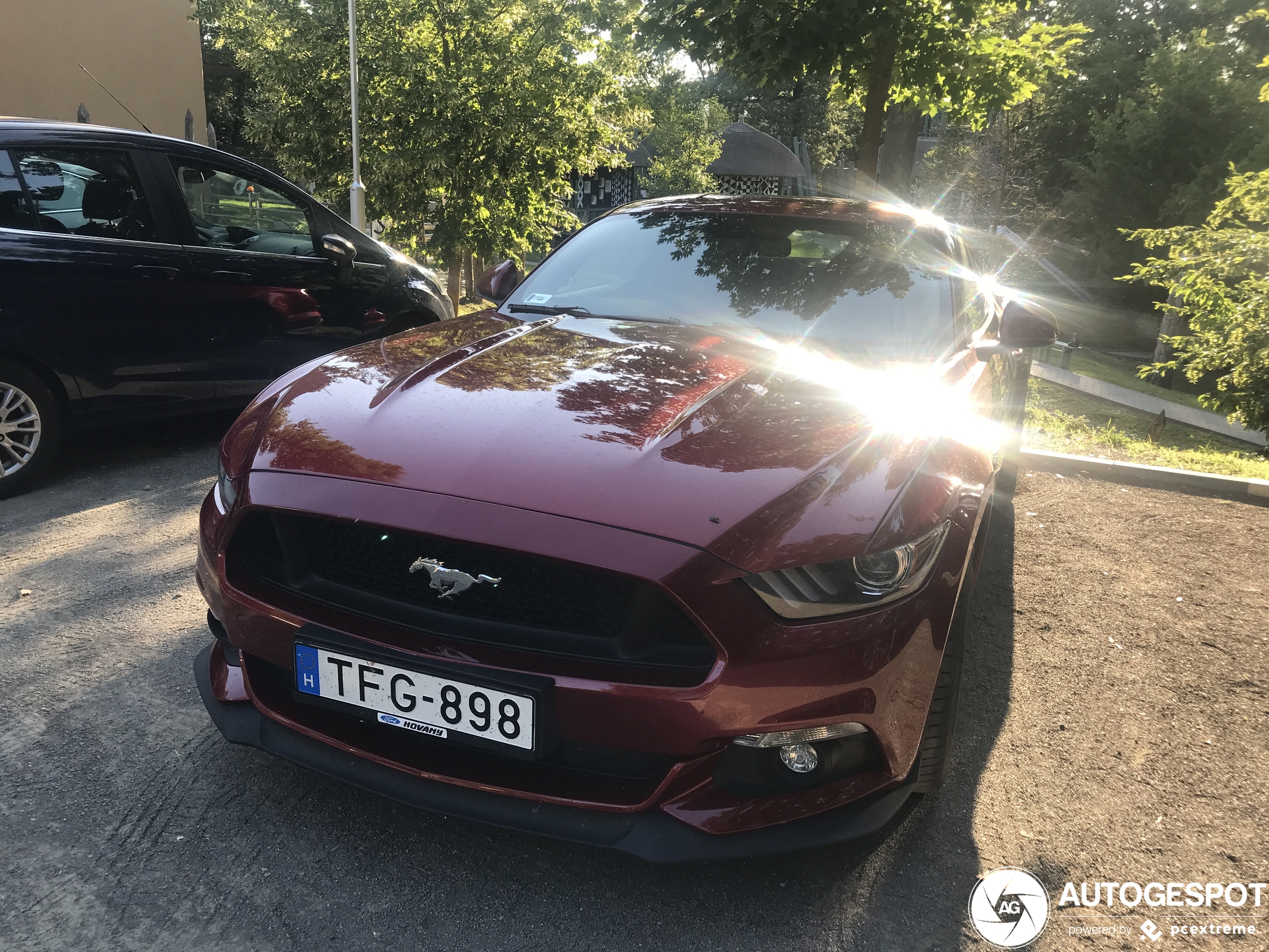 Ford Mustang GT rouge 2015 1/24