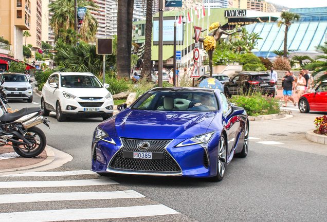 Lexus LC 500 Structural Blue Edition