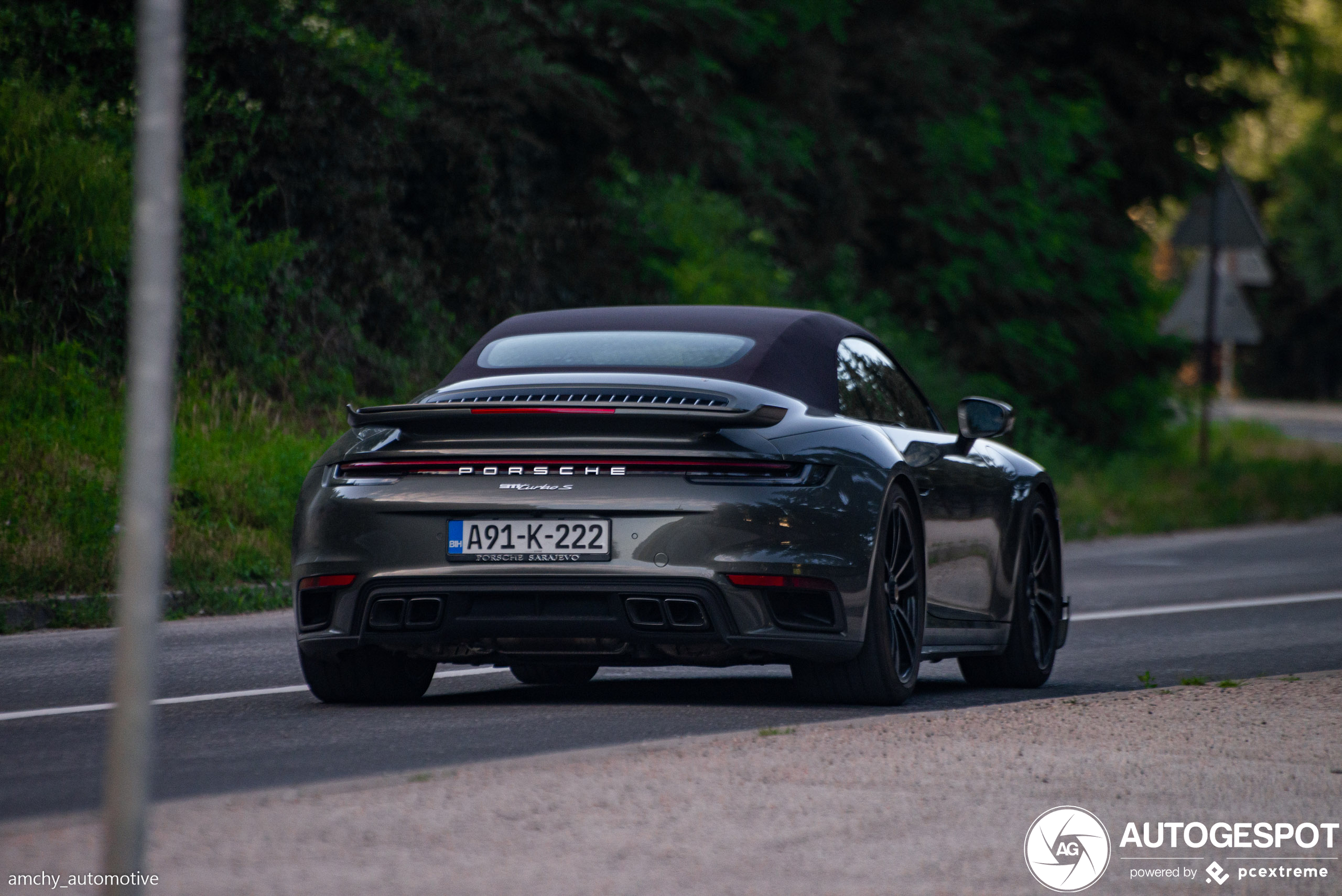 Porsche 992 Turbo S Cabriolet