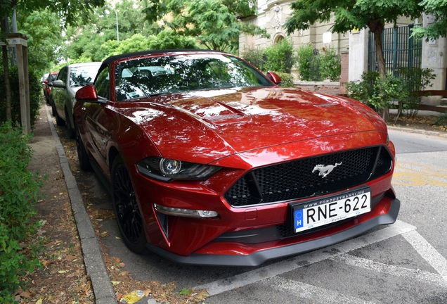 Ford Mustang GT Convertible 2018