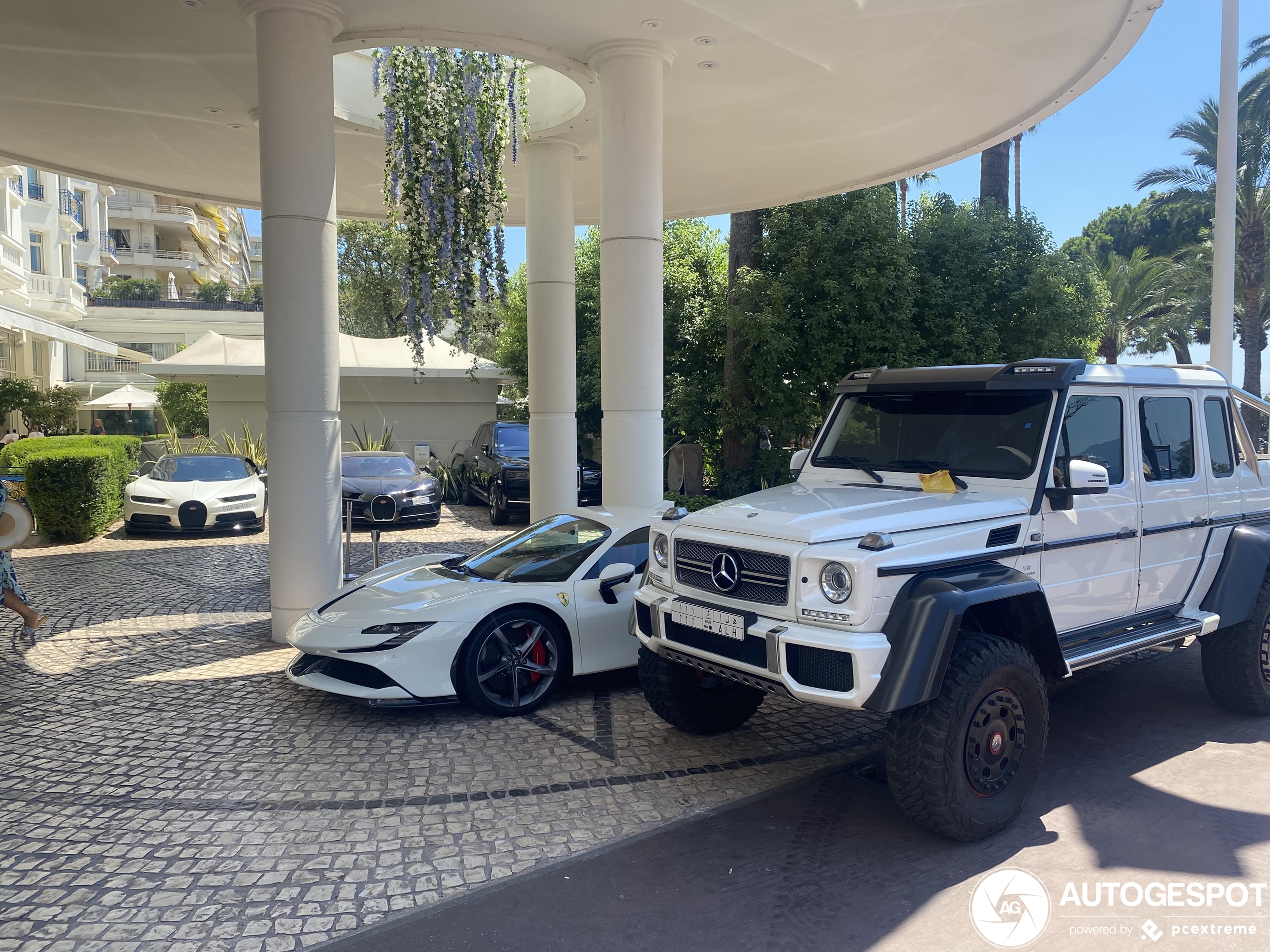 Mercedes-Benz G 63 AMG 6x6 kon niet achterblijven