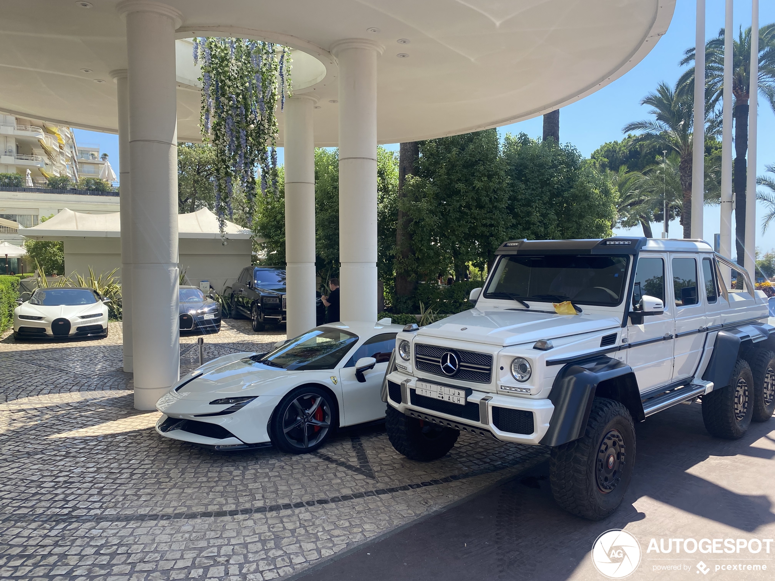 Mercedes-Benz G 63 AMG 6x6 kon niet achterblijven