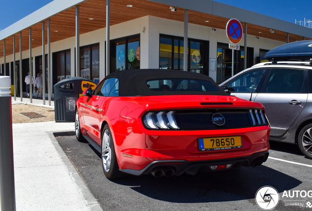 Ford Mustang GT Convertible 2018