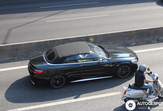 Mercedes-AMG S 63 Convertible A217 2018