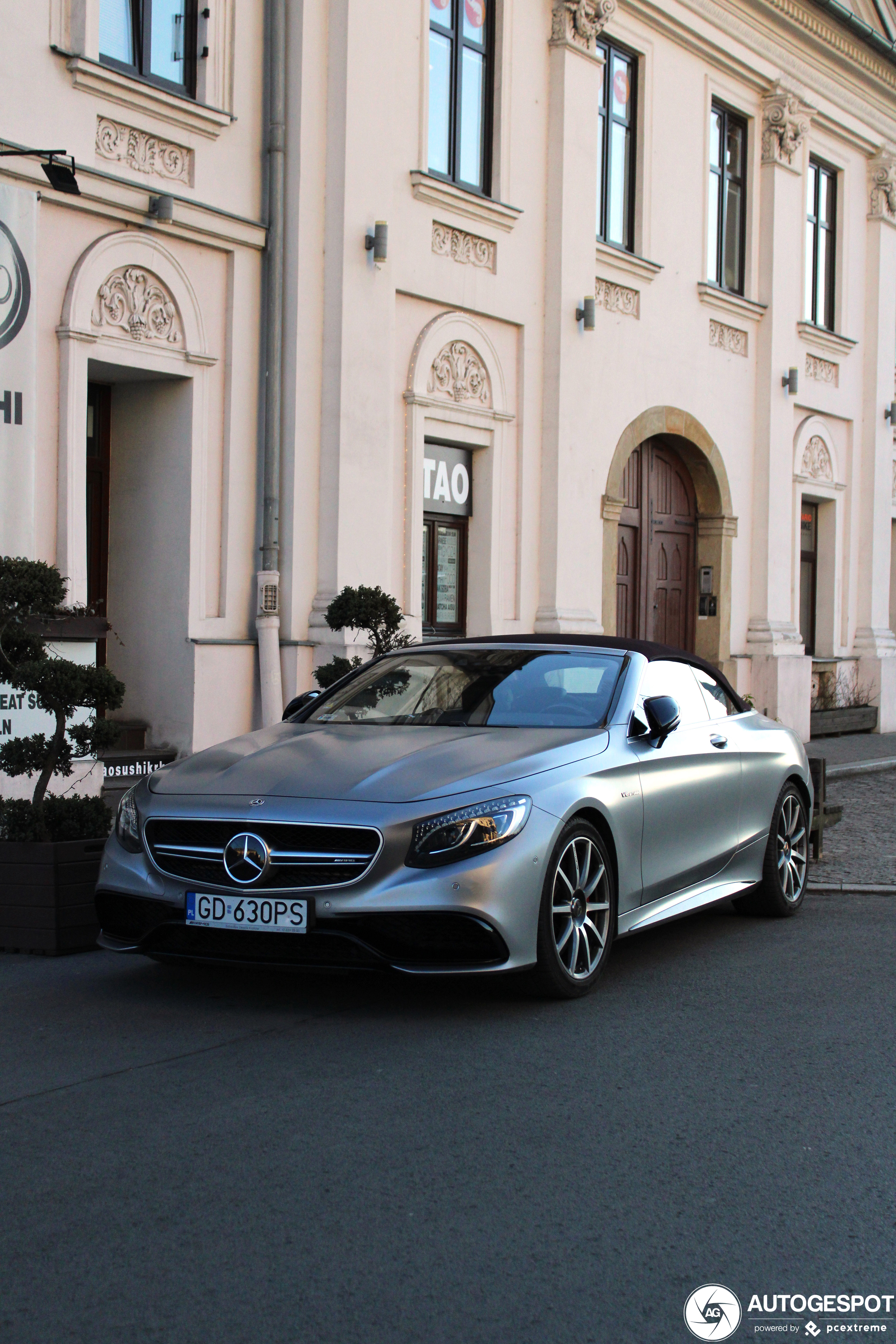 Mercedes-AMG S 63 Convertible A217