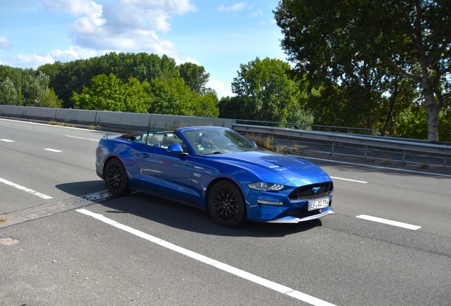 Ford Mustang GT Convertible 2018