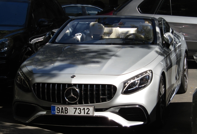 Mercedes-AMG S 63 Convertible A217 2018