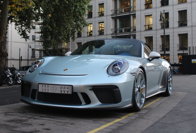 Porsche 991 Speedster