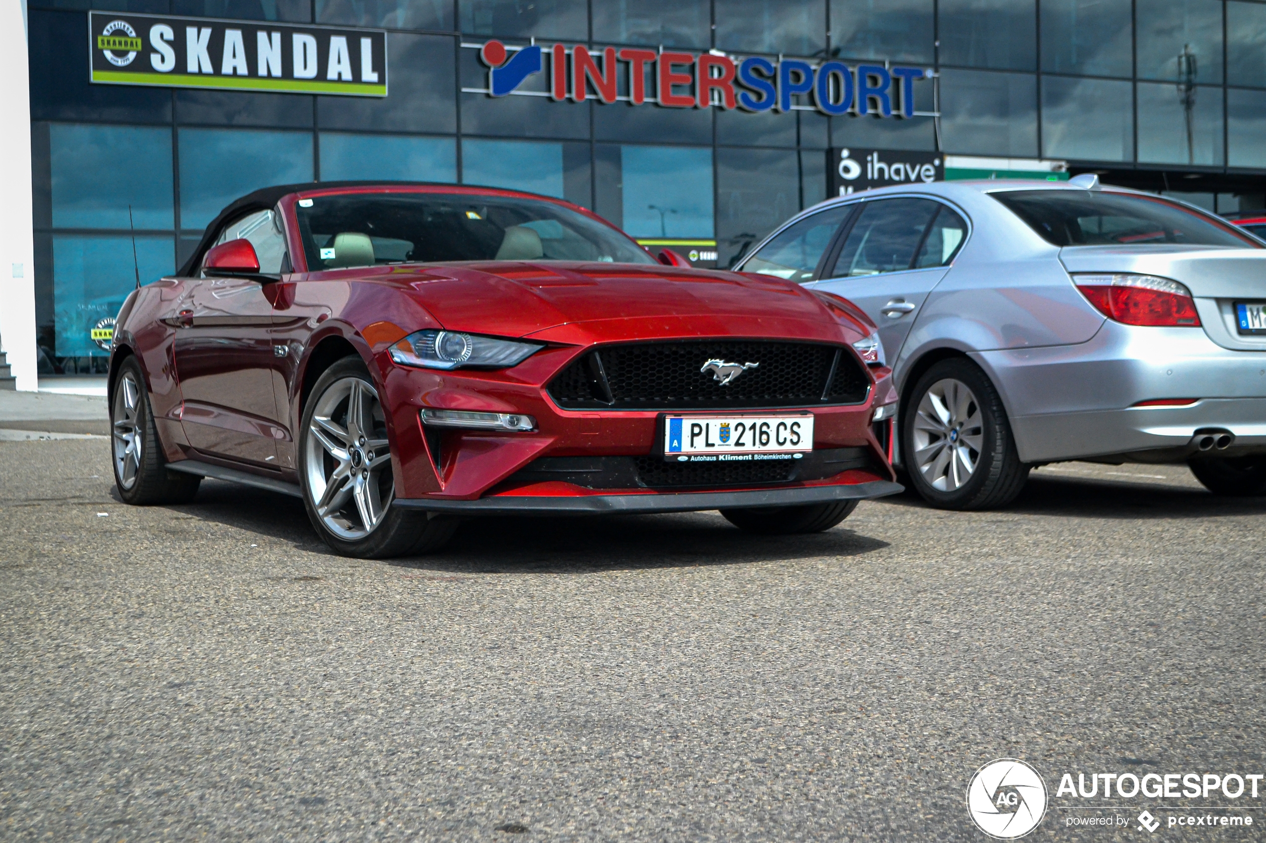 Ford Mustang GT Convertible 2018