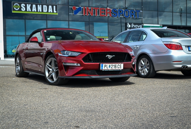 Ford Mustang GT Convertible 2018