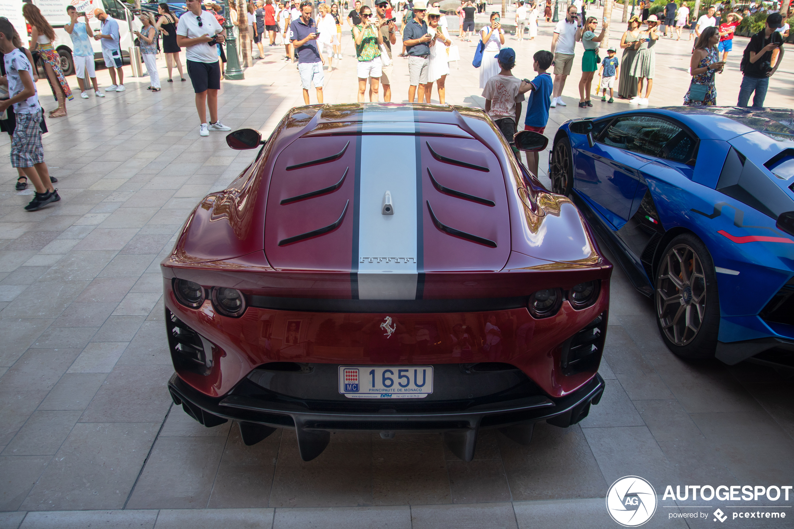 Ferrari 812 Competizione mag niet aangeraakt worden