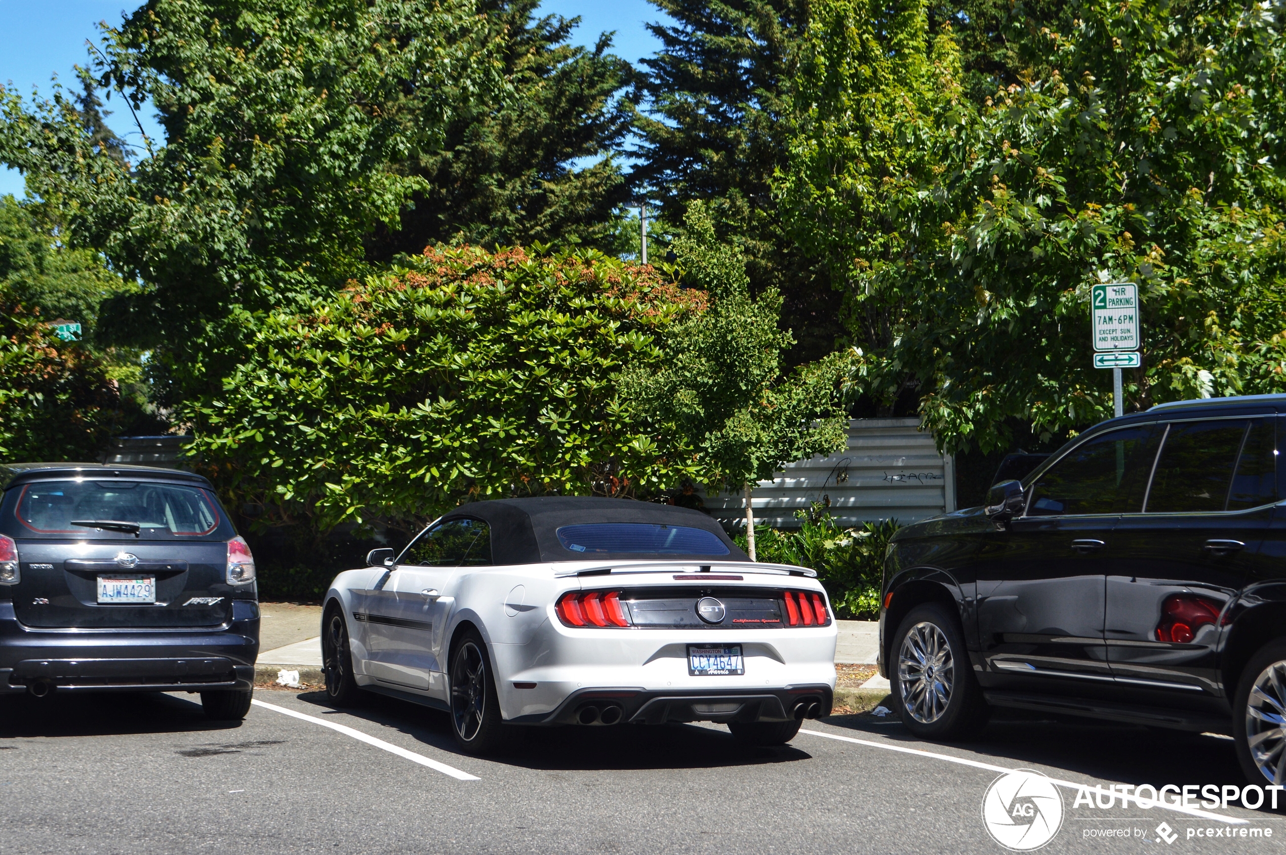 Ford Mustang GT California Special Convertible 2018