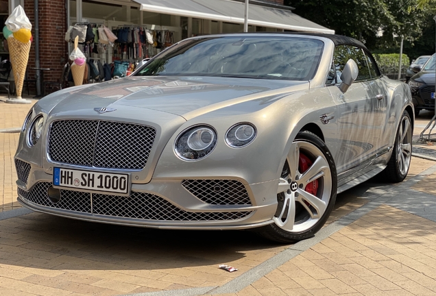 Bentley Continental GTC Speed 2016