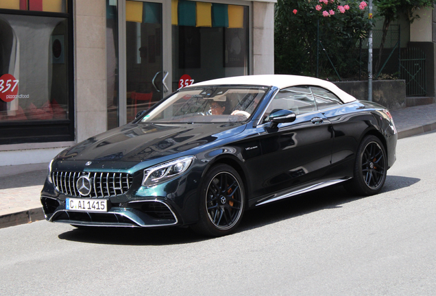 Mercedes-AMG S 63 Convertible A217 2018