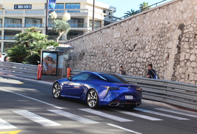 Lexus LC 500h Structural Blue Edition