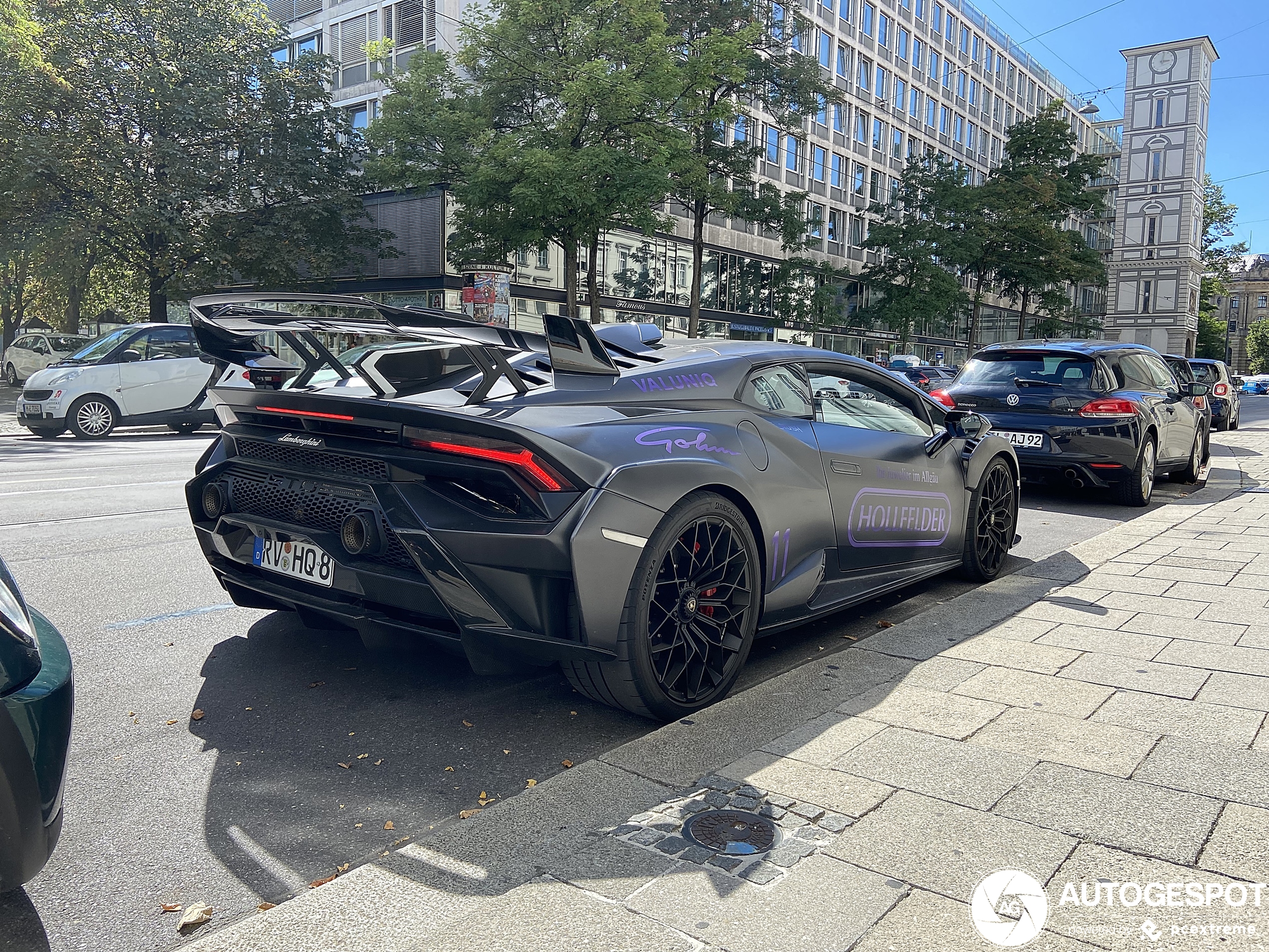 Hardcore Lamborghini Huracán LP640-2 STO is enorm populair