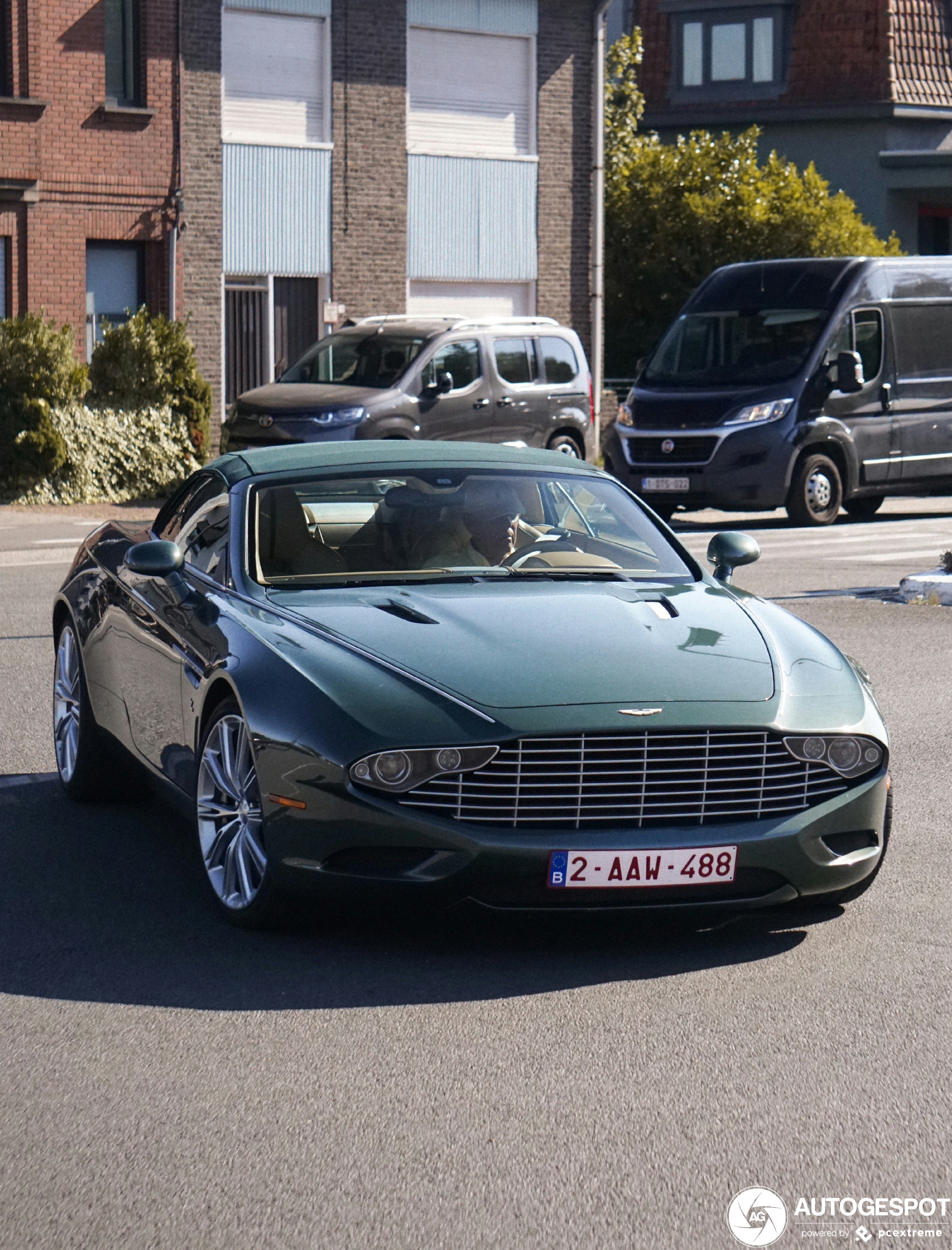 Primeur in België: Aston Martin DB9 Volante Zagato Centennial