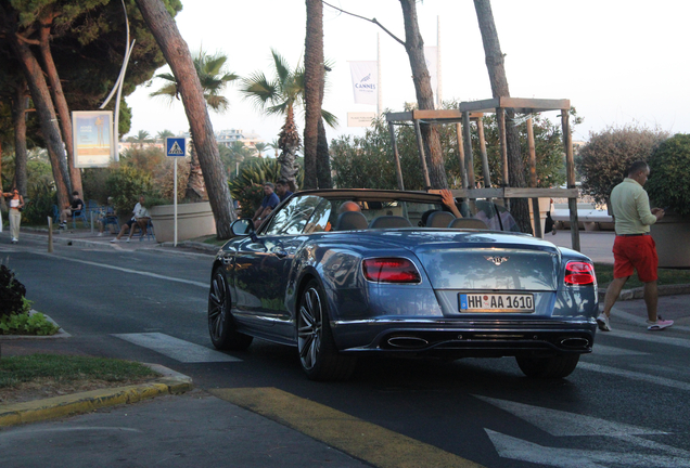 Bentley Continental GTC Speed 2016